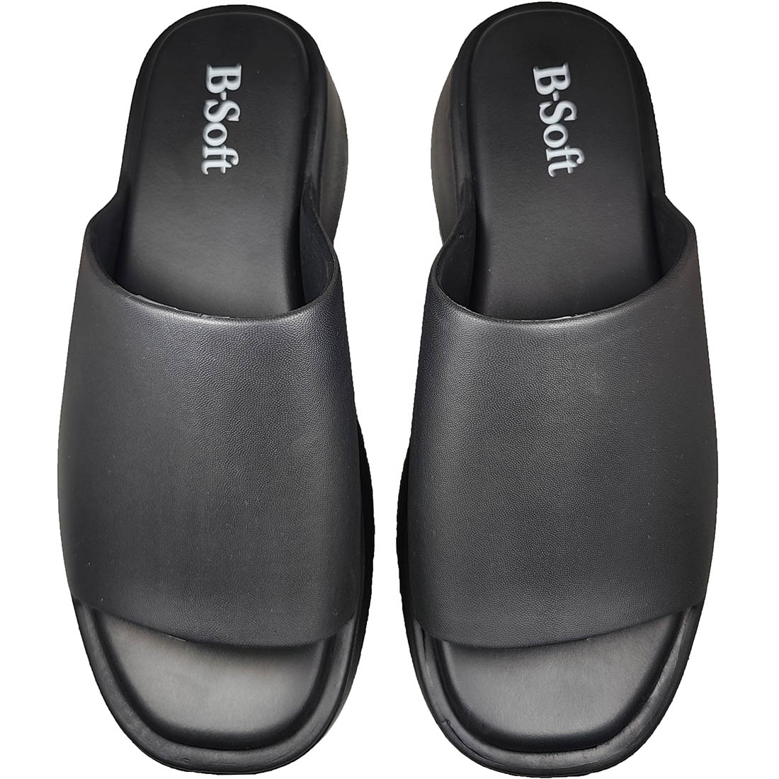 Μοντέρνα Γυναικεία Παντόφλα B-Soft 221/2509-3 Μαύρο
